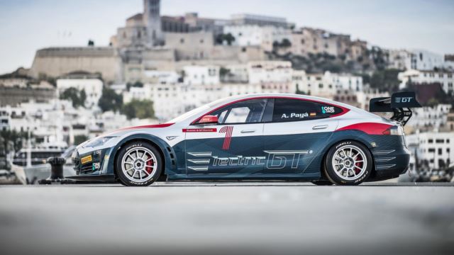 تسلا مدل S P100D racer 