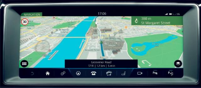نمایشگر و نویگیشن InControl Touch PRO