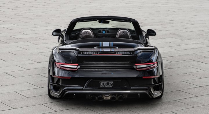 تک آرت پورشه GT Street R Cabrio