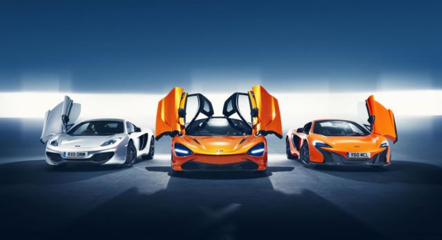 مکلارن 720S، 650S و MP4-12C