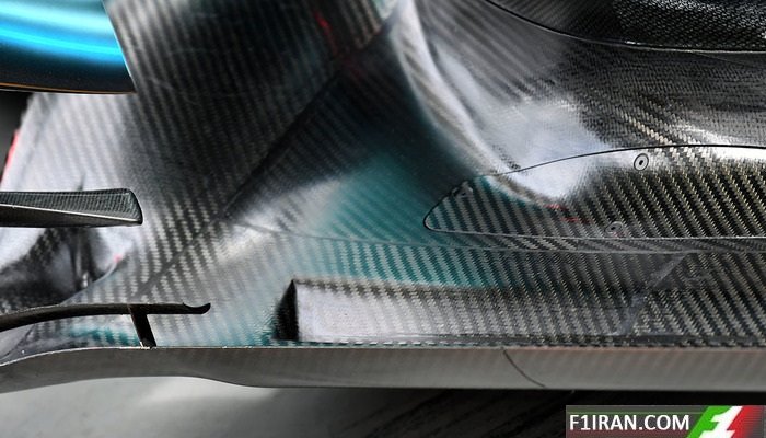 ماشین W08 تیم مرسدس