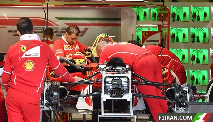 ماشین SF70H تیم فراری