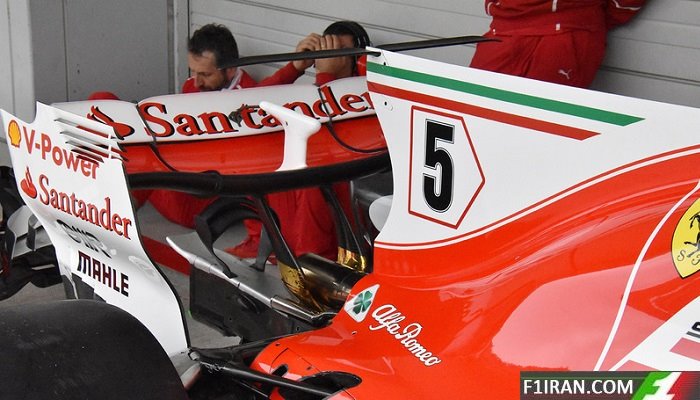 ماشین SF70H تیم فراری