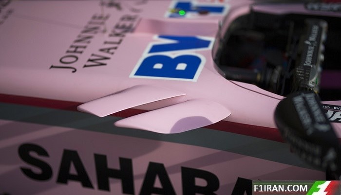 ماشین VJM10 تیم فورس ایندیا