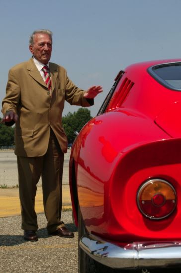 Sergio Sacglietti and 250 GTOm, فراری 250 جی تی او