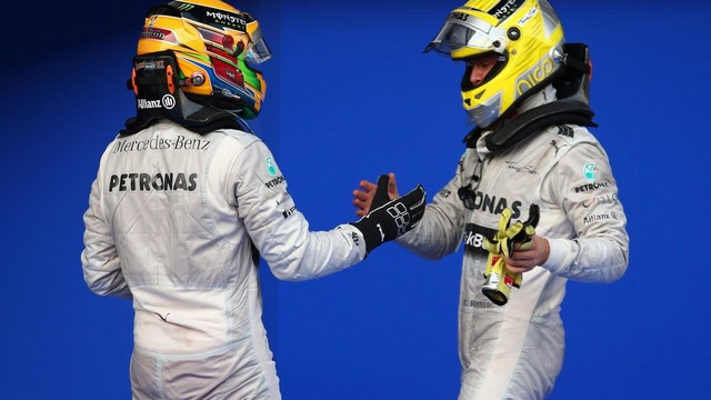 Lewis Hamilton and Nico Rosberg Malaysian Grand Prix