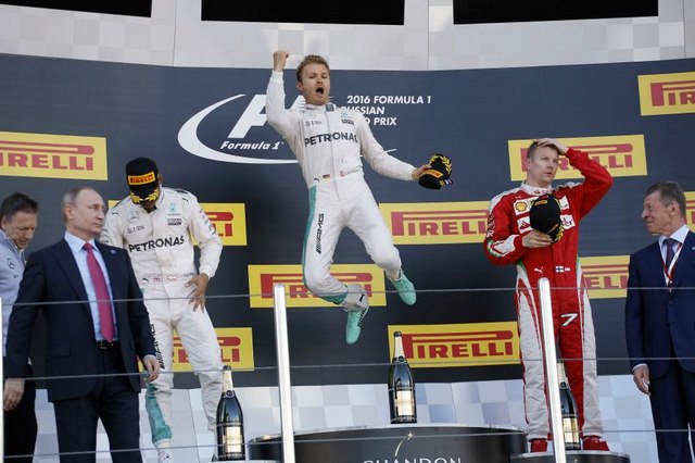 Russian GP 2016 Podium