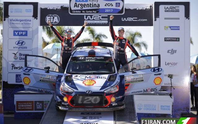 تیری نویل ، هیوندای - رالی قهرمانی جهان (WRC) آرژانتین 2017