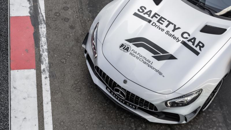 مرسدس AMG GTR سیفتی کار