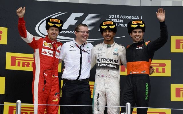 Russian 2015 Podium