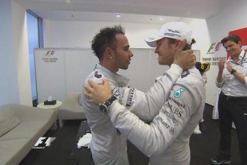 Lewis and Nico Abu dhabi 2014